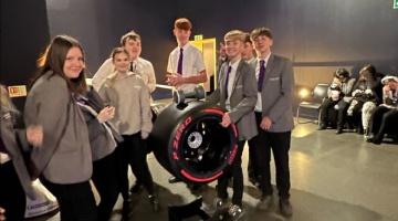 All Saints Academy Plymouth Students Visit Williams Formula 1 Headquarters