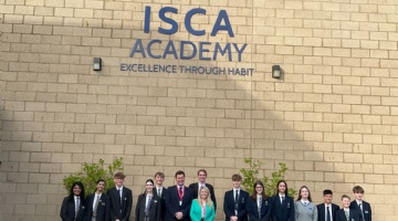 Steve Race MP Inspires Future Leaders During Visit to Isca Academy