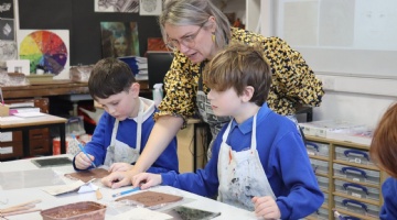 Sidmouth College Hosts Clay Workshop for Primary Pupils