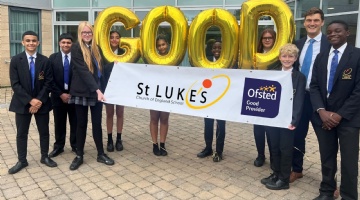 St Luke's Church of England School celebrates Ofsted Good
